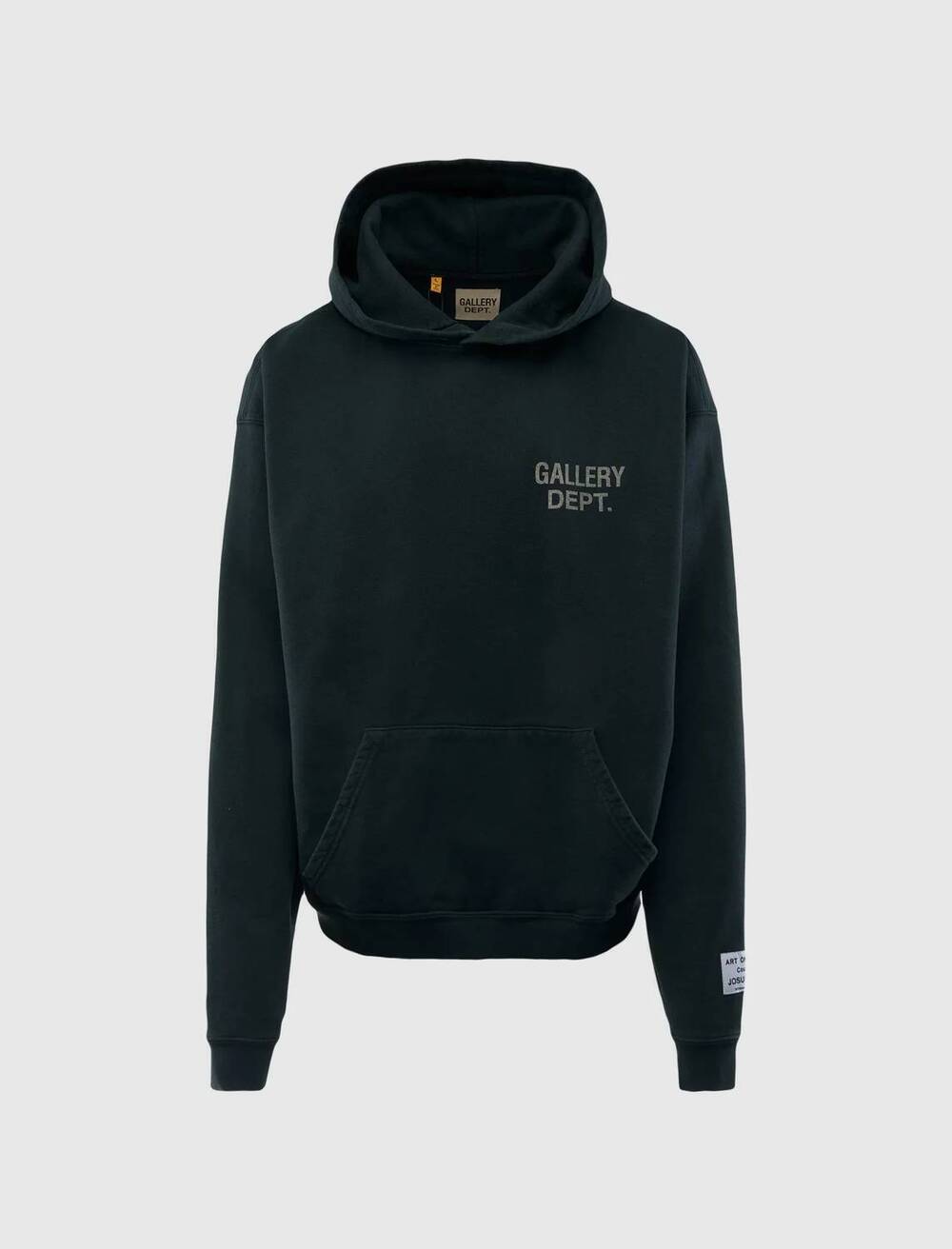 NEW GALLERY DEPT. unisex 90's logo vintage hoodie in black